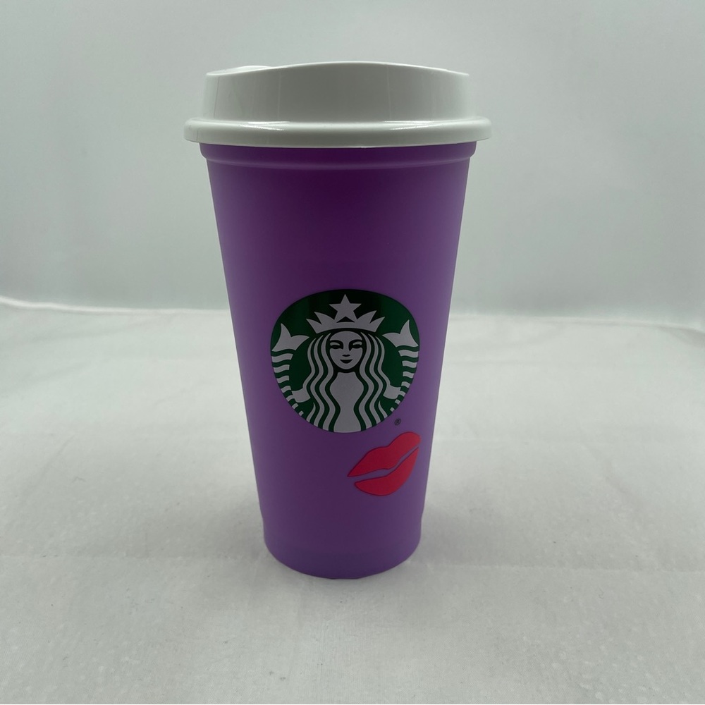 Starbucks Color Changing Lips Drinking Cup
